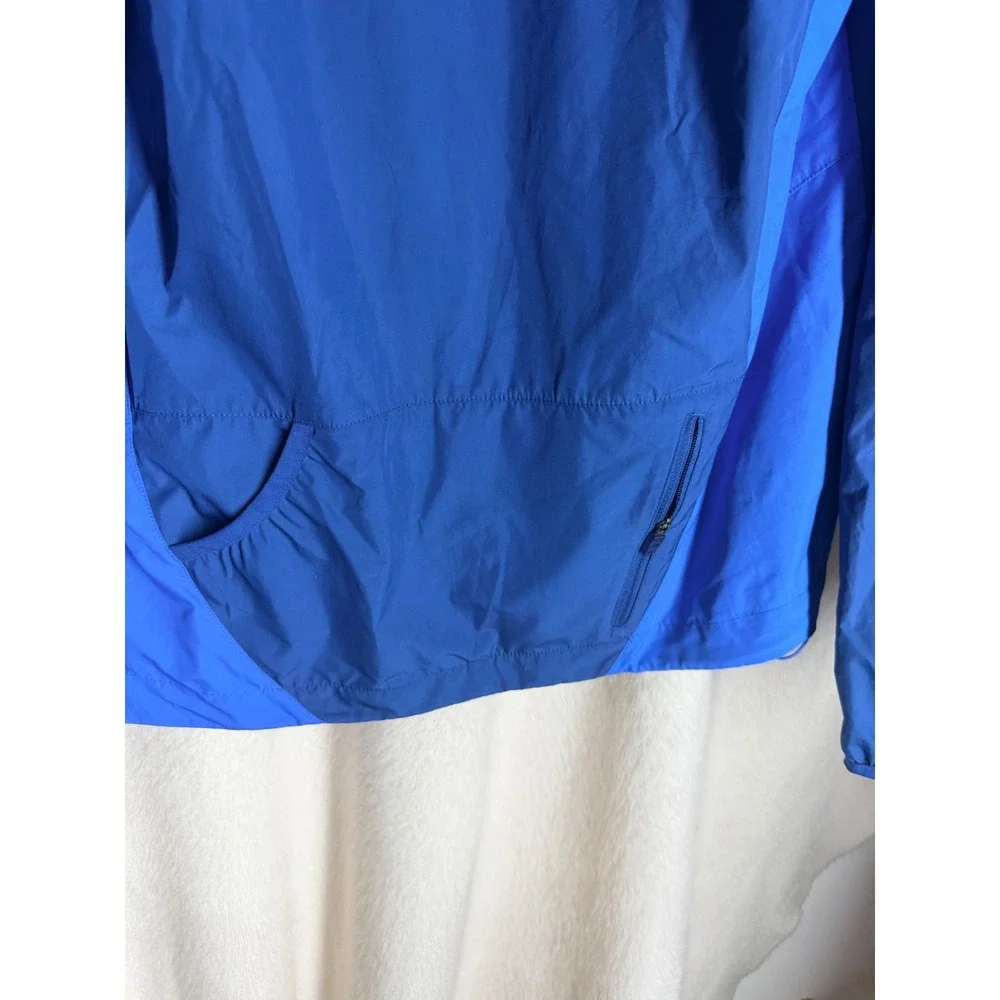 The North Face Flight Series Mens Blue Windbreaker Running Jacket Small